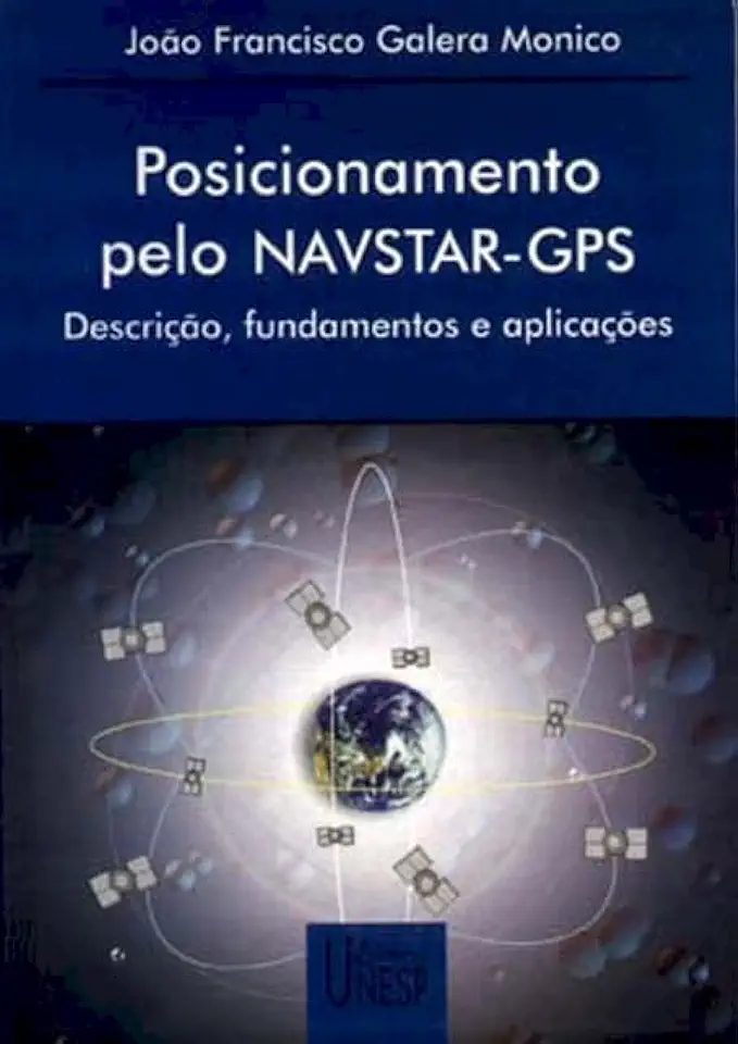Capa do Livro Posicionamento pelo Navstar-gps - João Francisco Galera Monico