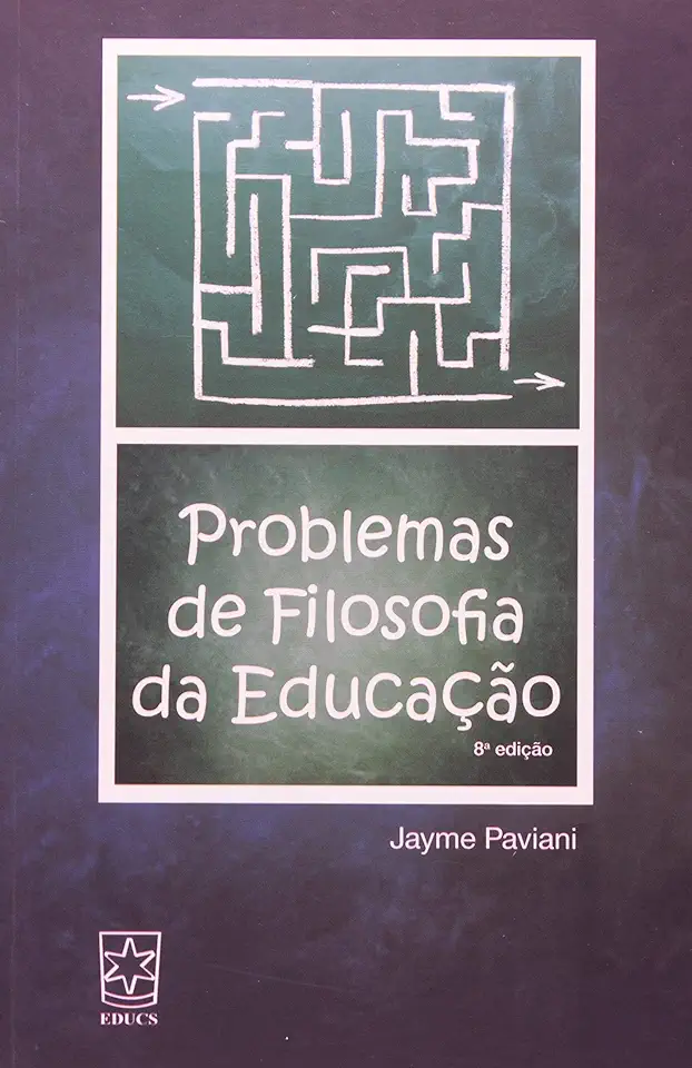 Capa do Livro Problemas de Filosofia da Educação - Jayme Paviani