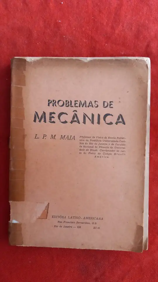 Capa do Livro Problemas de Mecânica - L. P. M. Maia