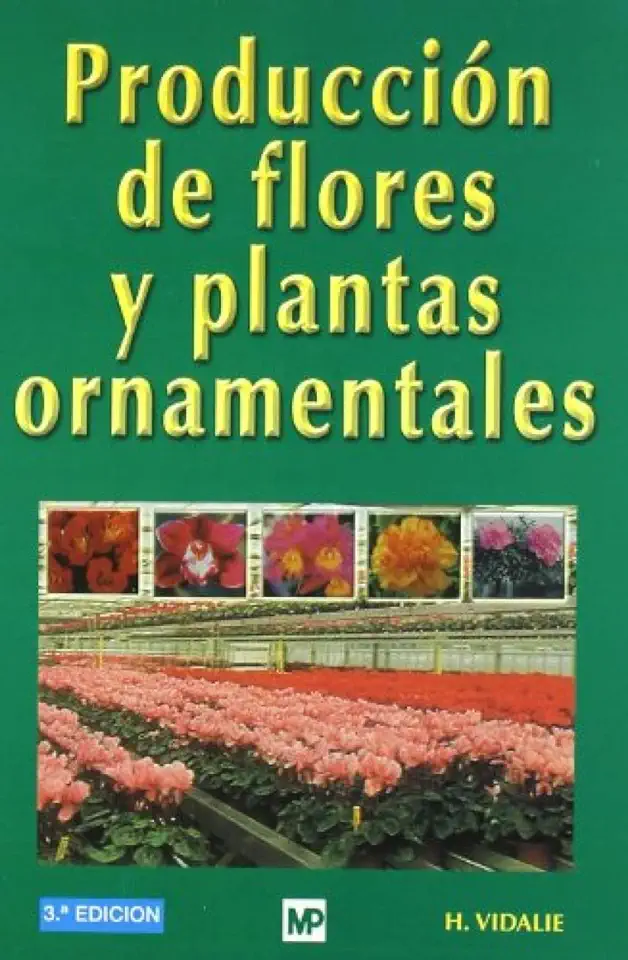 Capa do Livro Produccion de Flores y Plantas Ornamentales - VIDALIE