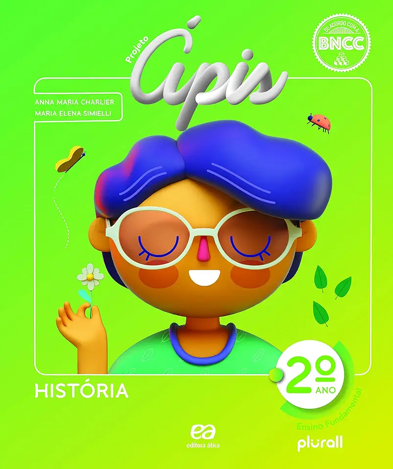 Capa do Livro Projeto Ápis - História - 2º ano - Simielli, Maria Elena;