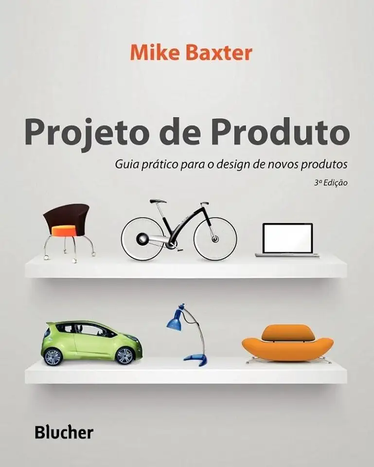 Capa do Livro Projeto de Produto - Mike Baxter