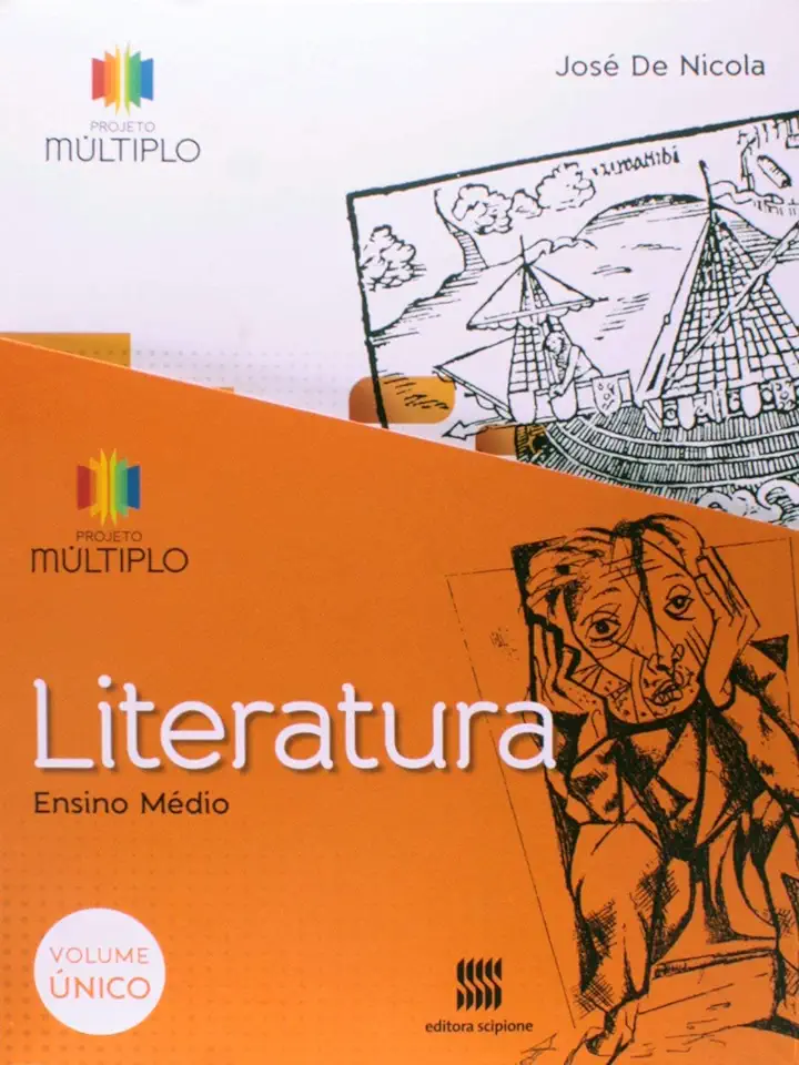 Capa do Livro Projeto Múltiplo - Literatura - José de Nicola