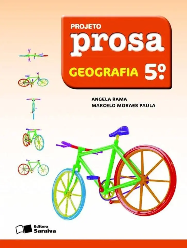 Capa do Livro Projeto Prosa Geografia 5º Ano - Angela Rama e Marcelo Moraes Paula