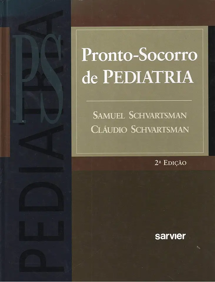 Capa do Livro Pronto-socorro de Pediatria - Samuel Schvartsman