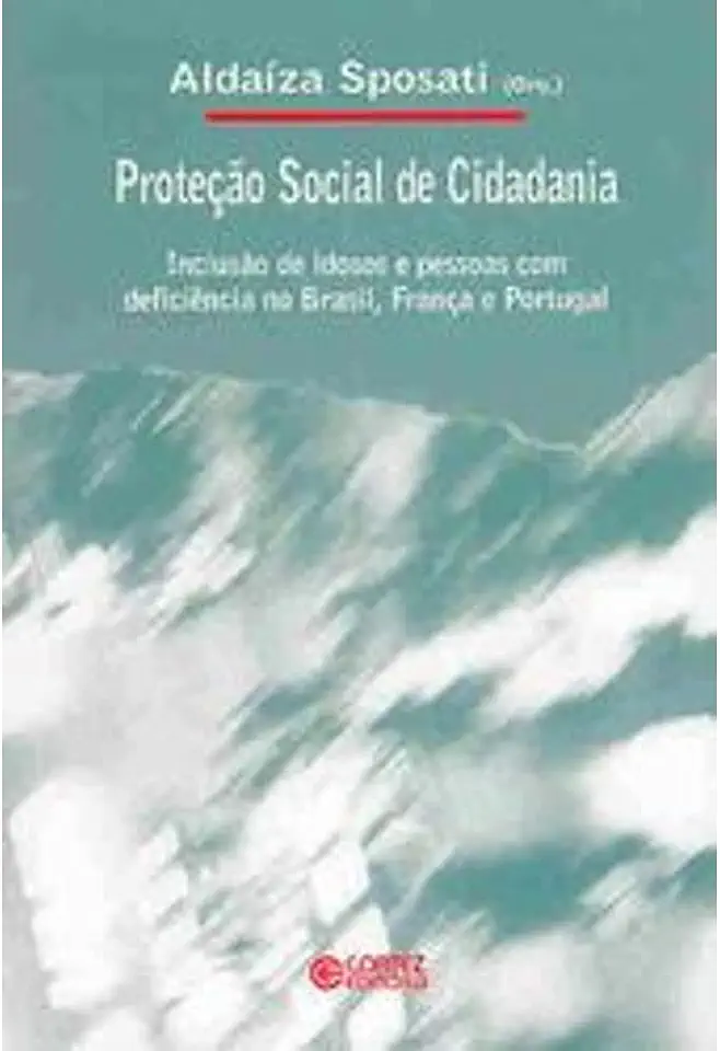 Capa do Livro Proteção Social de Cidadania - Aldaíza Sposati