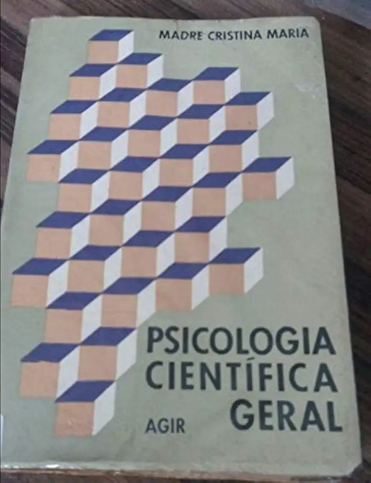 Capa do Livro Psicologia Científica Geral - Madre Cristina Maria
