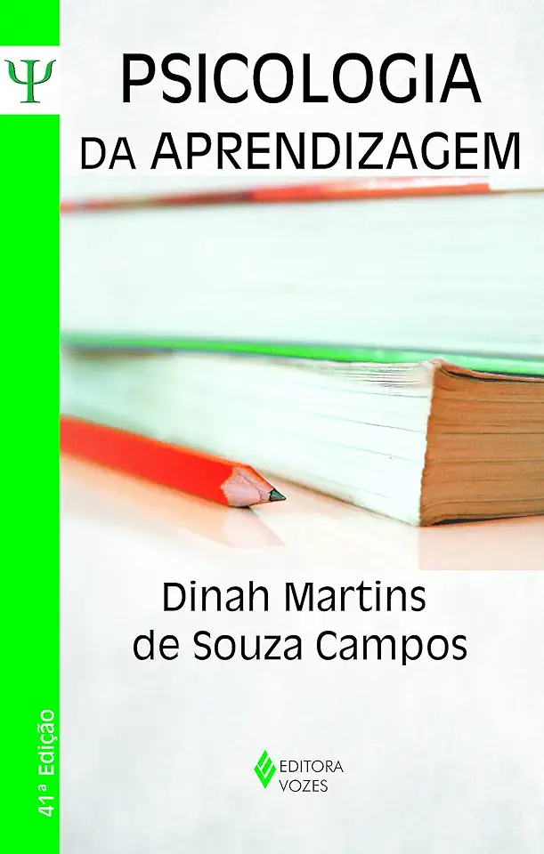 Capa do Livro Psicologia da Aprendizagem - Dinah Martins de Souza Campos
