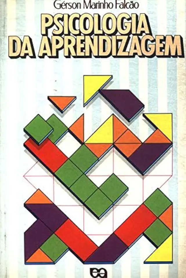 Capa do Livro Psicologia da Aprendizagem - Gérson Marinho Falcão