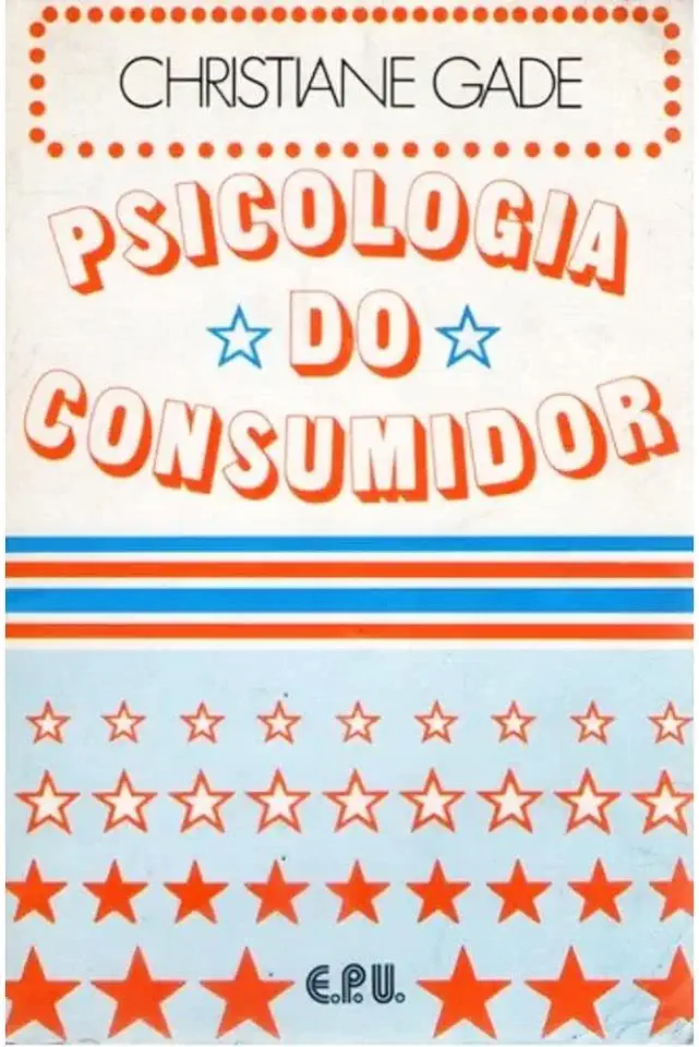 Capa do Livro Psicologia do Consumidor - Christiane Gade