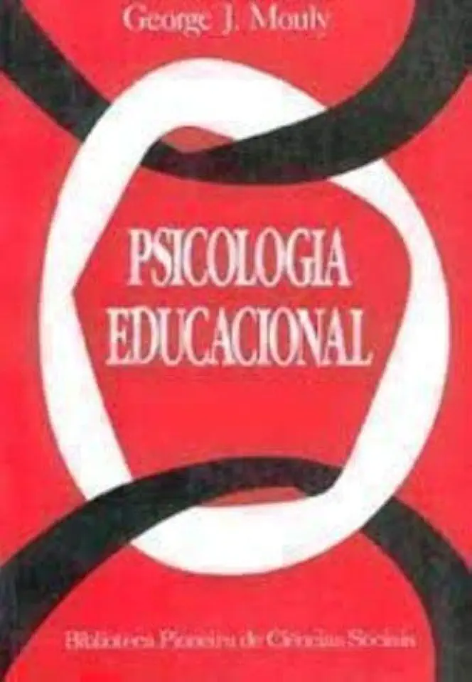 Capa do Livro Psicologia Educacional - George J. Mouly