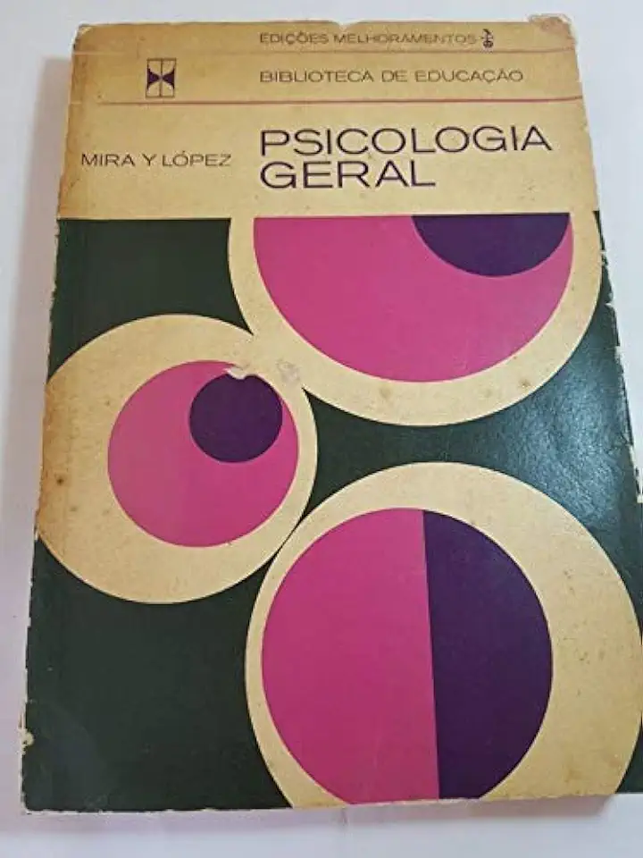 Capa do Livro Psicologia Geral - Mira y López