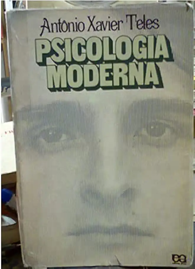 Capa do Livro Psicologia Moderna - Antônio Xavier Teles