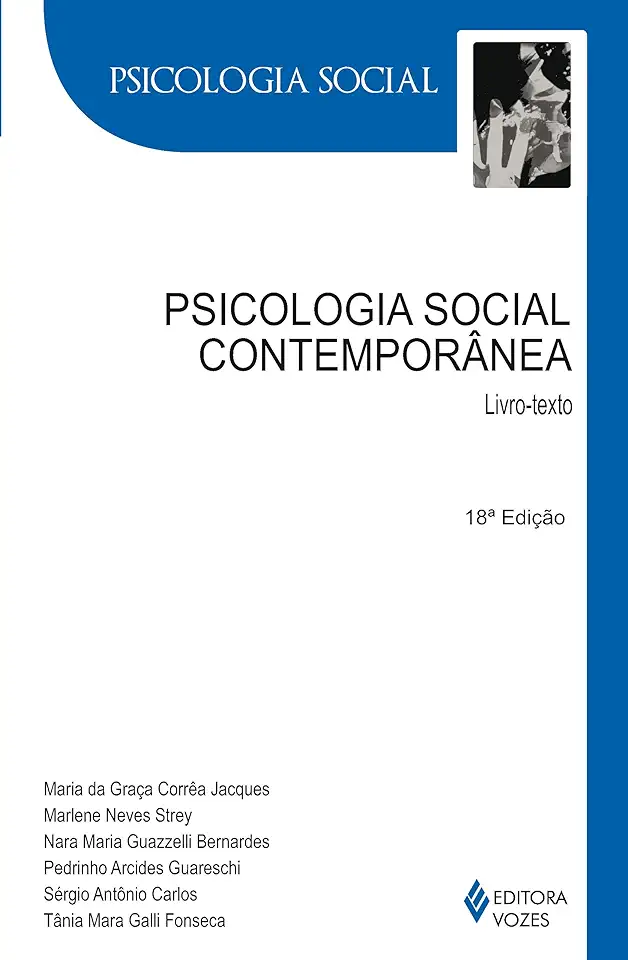 Capa do Livro Psicologia Social Contemporânea - Maria da Graça Corrêa Jacques