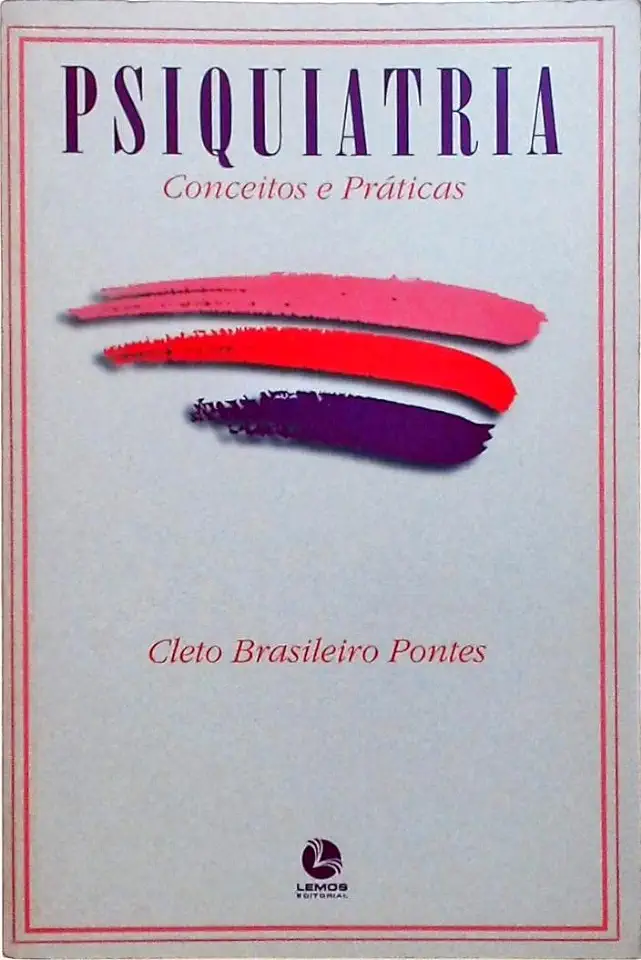 Capa do Livro Psiquiatria Conceitos e Práticas - Cleto Brasileiro Pontes