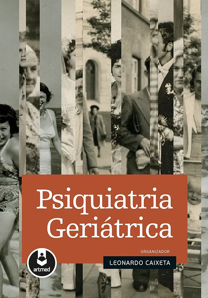 Capa do Livro Psiquiatria Geriátrica - Leonardo Caixeta