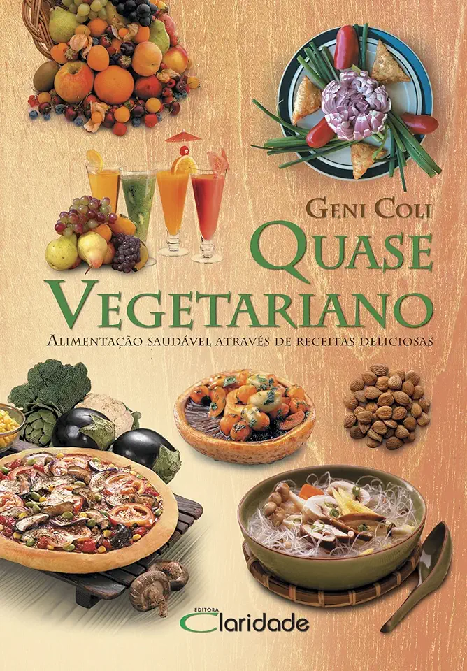 Capa do Livro Quase Vegetariano - Geni Coli