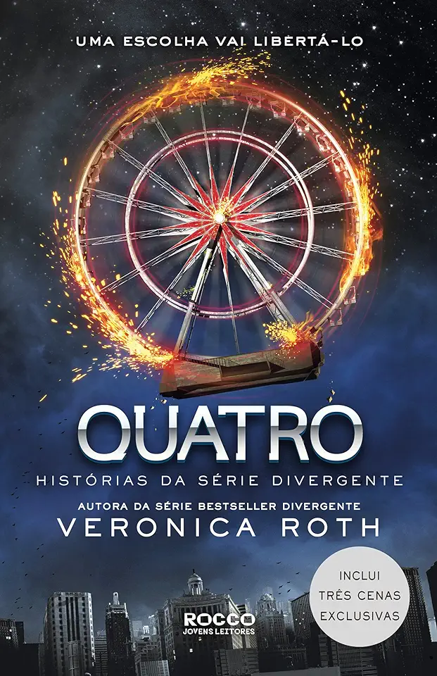 Capa do Livro Quatro - Histórias da Série Divergente - Veronica Roth