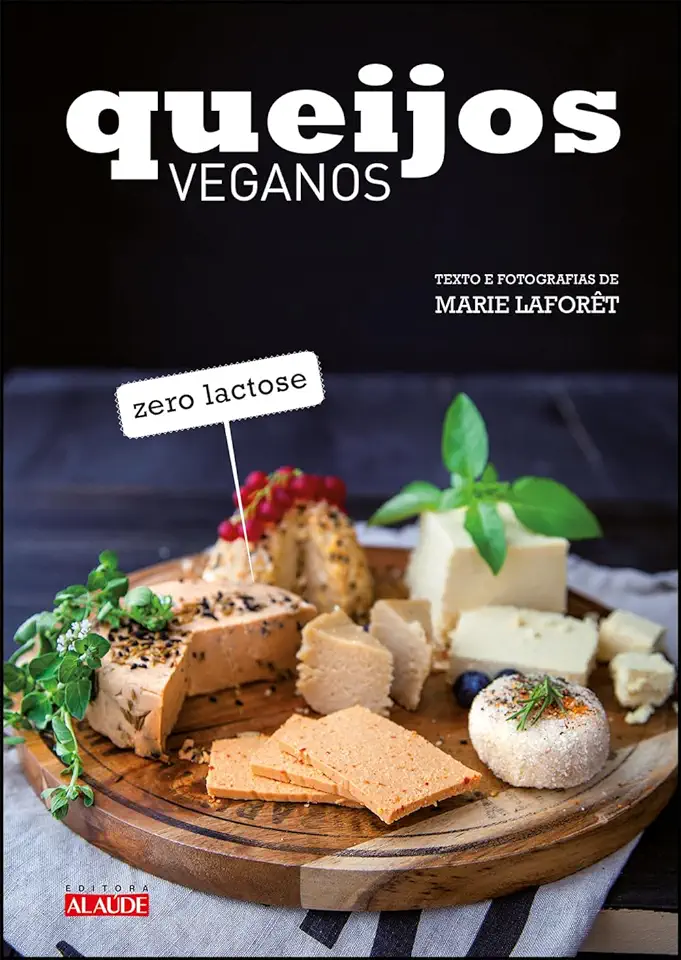 Capa do Livro Queijos Veganos - Marie Laforêt