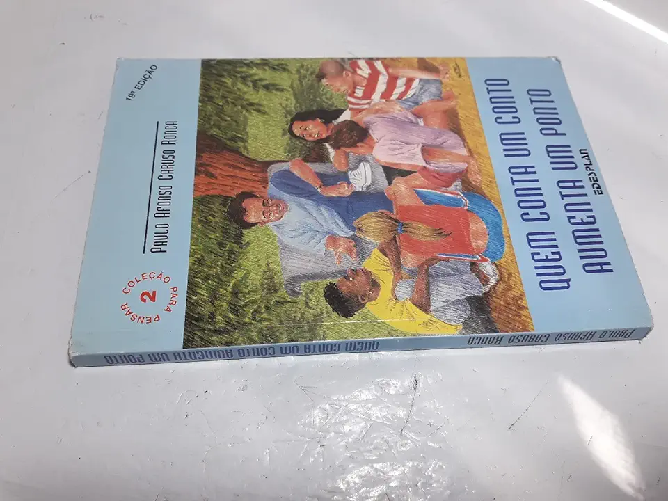 Capa do Livro Quem Conta um Conto Aumenta um Ponto - Paulo Afonso Caruso Ronca