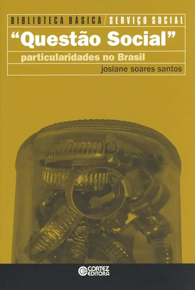Capa do Livro Questão Social: Particularidades no Brasil - Josiane Soares Santos