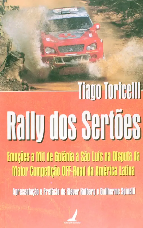 Capa do Livro Rally dos Sertões - Tiago Toricelli