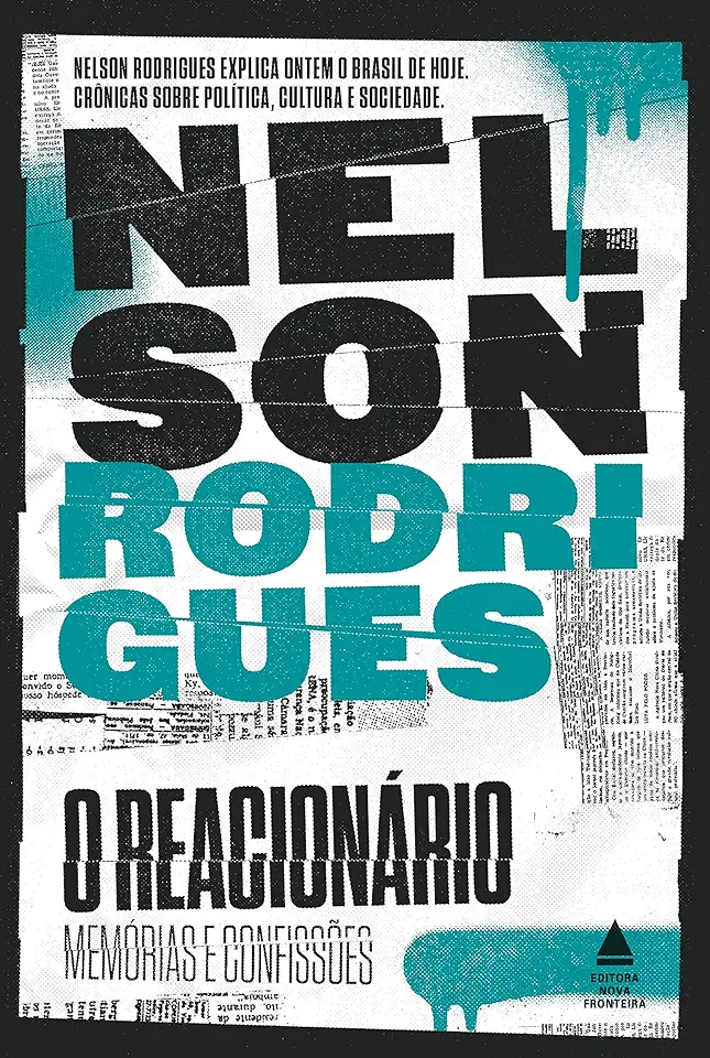 Capa do Livro Reacionário - Nelson Rodrigues