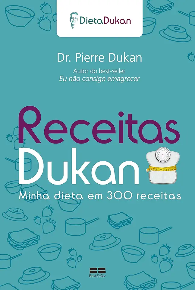 Capa do Livro Receitas Dukan - Minha Dieta Em 300 Receitas - Dr. Pierre Dukan