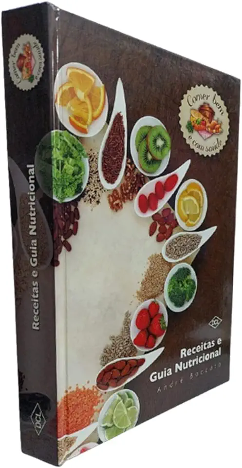 Capa do Livro Receitas e Guia Nutricional - André Boccato