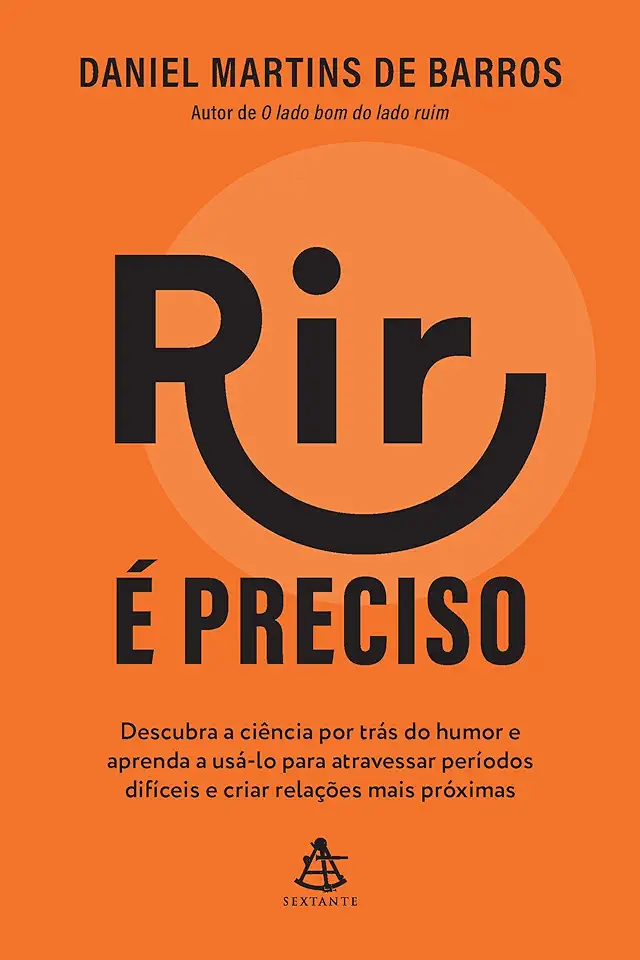 Capa do Livro Rir é Preciso - Barros, Daniel