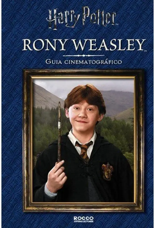 Capa do Livro Rony Weasley - Guia cinematográfico - Baker, Felicity