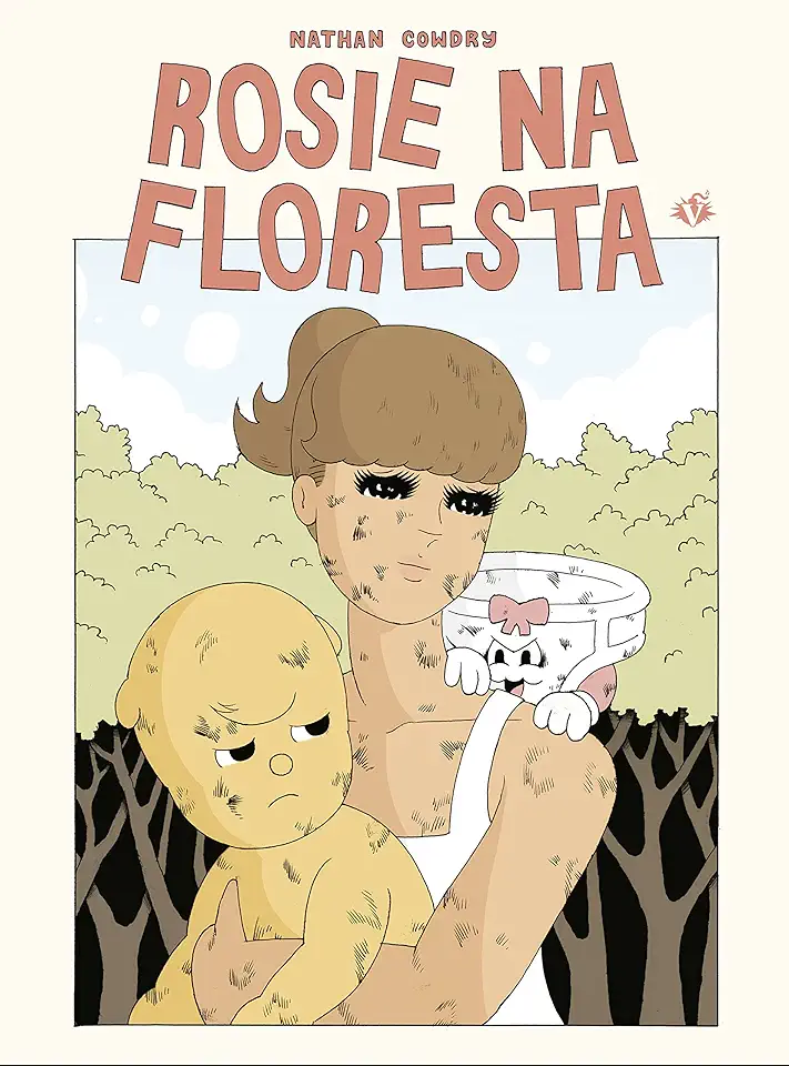 Capa do Livro Rosie na Floresta - Nathan Cowdry