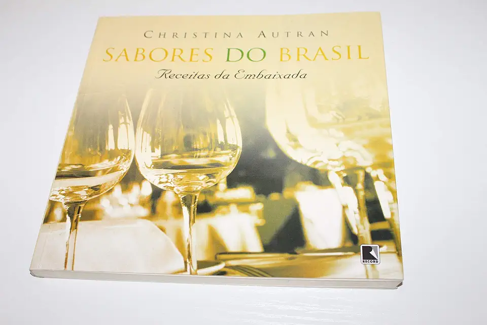 Capa do Livro Sabores do Brasil - Receitas da Embaixada - Christina Autran