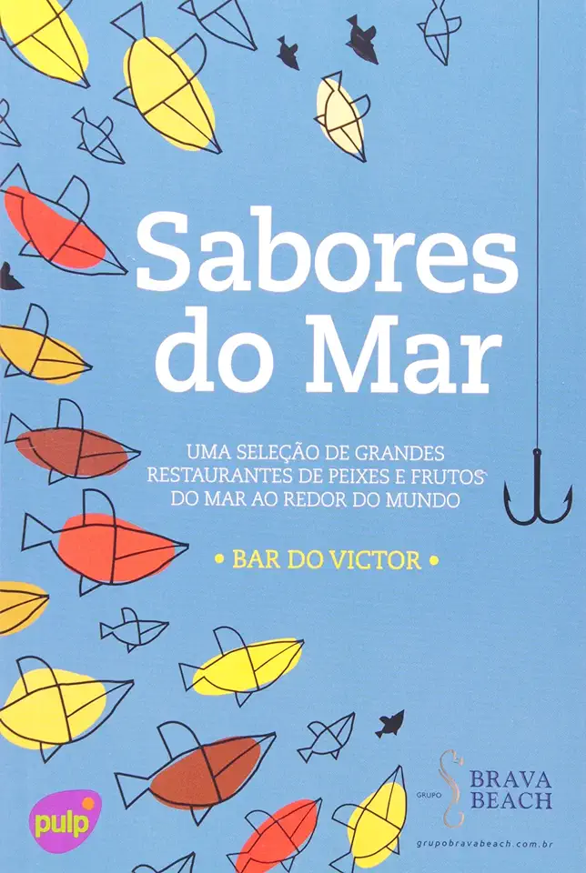 Capa do Livro Sabores do Mar - Bar do Victor