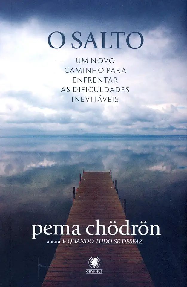 Capa do Livro Salto um Novo Caminho para Enfrentar - Pema Chodron