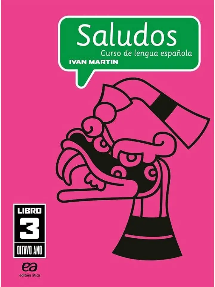 Capa do Livro Saludos Curso de Lengua Española Libro 3 - Ivan Martin