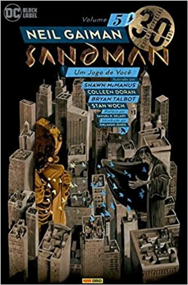 Capa do Livro Sandman: Edição Especial 30 Anos - Volume 5 - Gaiman, Neil