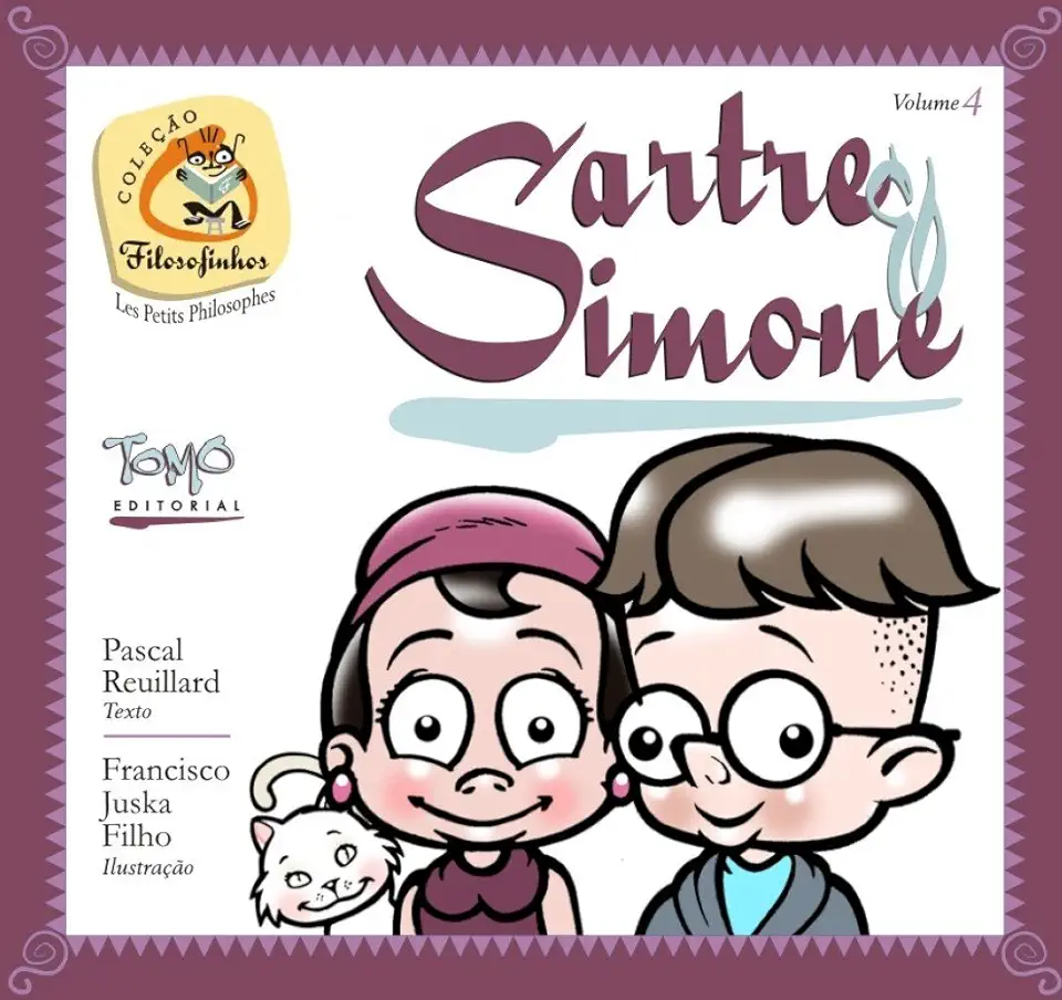 Capa do Livro Sartre & Simone - Pascal Reuillard