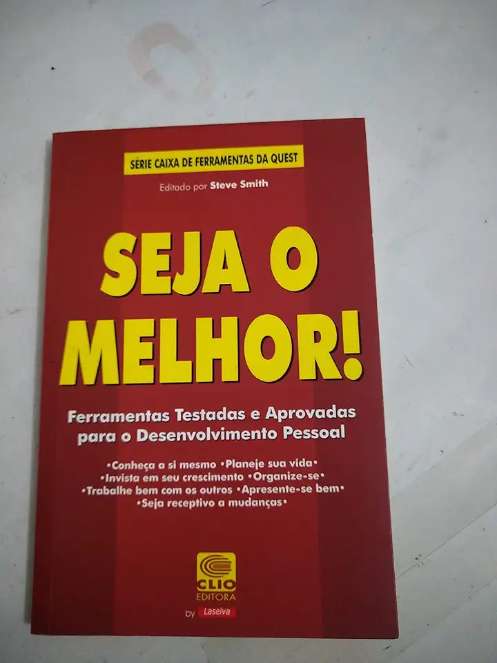 Capa do Livro Seja o Melhor! - Steve Smith