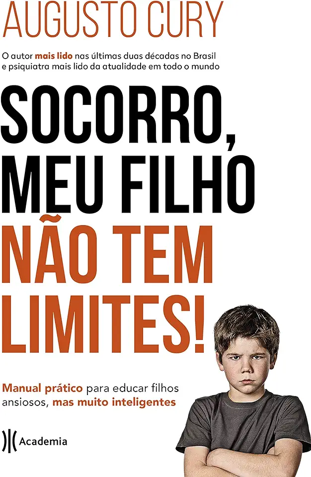 Capa do Livro Socorro, meu filho não tem limites ! - Cury, Augusto