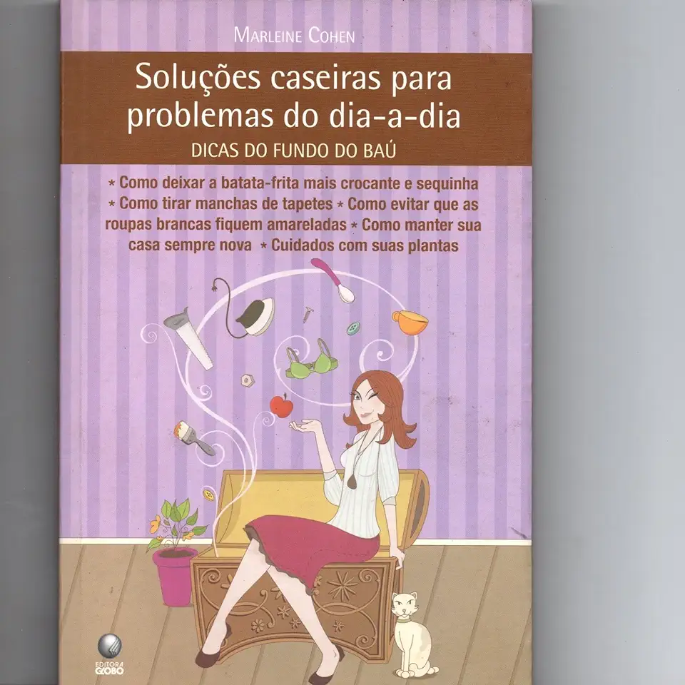 Capa do Livro Soluções Caseiras para Problemas do Dia-a-dia - Marleine Cohen