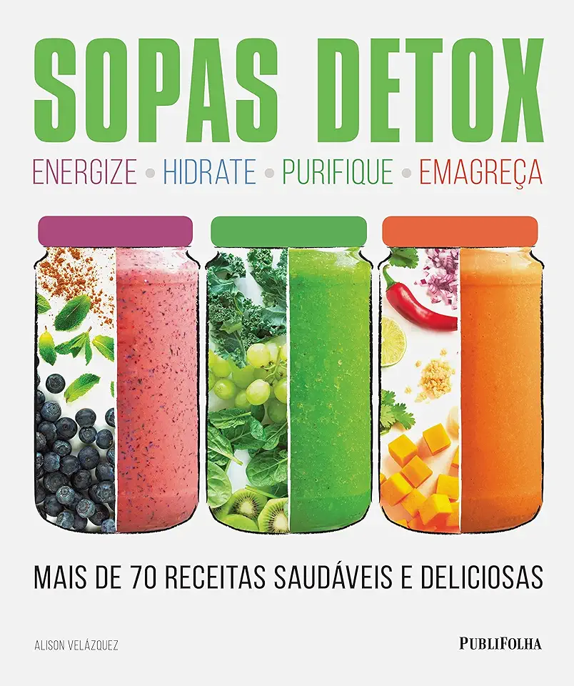 Capa do Livro SOPAS DETOX - VELAZQUEZ, ALISON