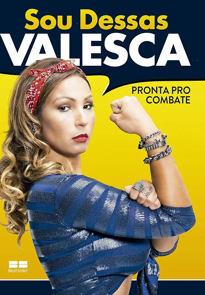 Capa do Livro Sou Dessas Pronta Pro Combate - Valesca