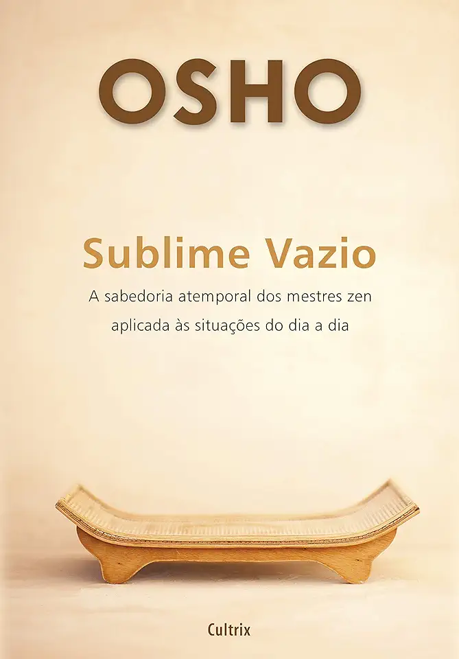 Capa do Livro Sublime Vazio - Osho