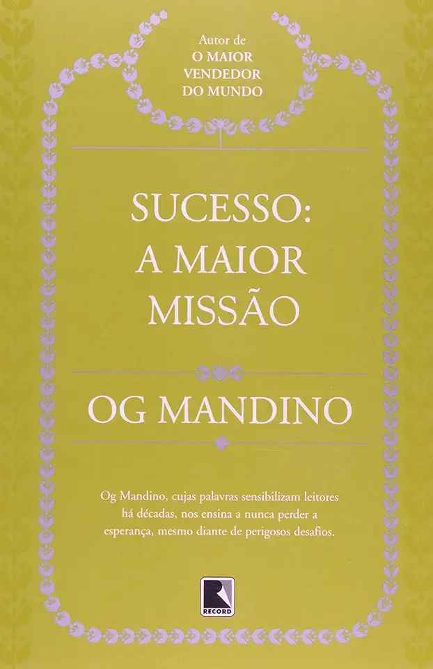 Capa do Livro Sucesso: a Maior Missão - Og Mandino