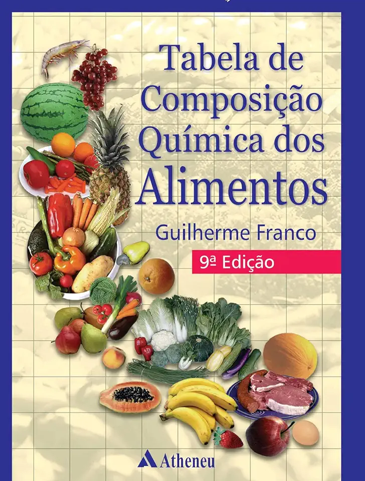 Capa do Livro Tabela de Composição Química dos Alimentos - Guilherme Franco