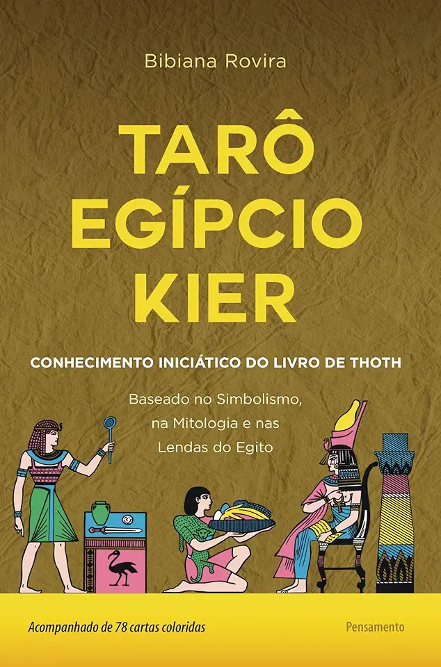 Capa do Livro Tarô Egípcio Kier - Bibiana Rovira