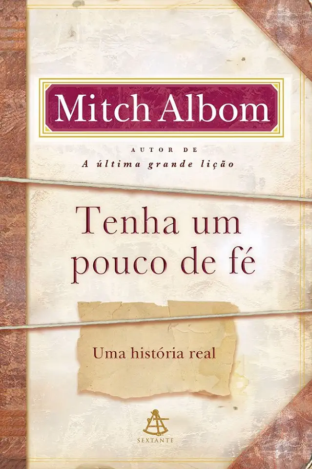 Capa do Livro Tenha um Pouco de Fé - Mitch Albom