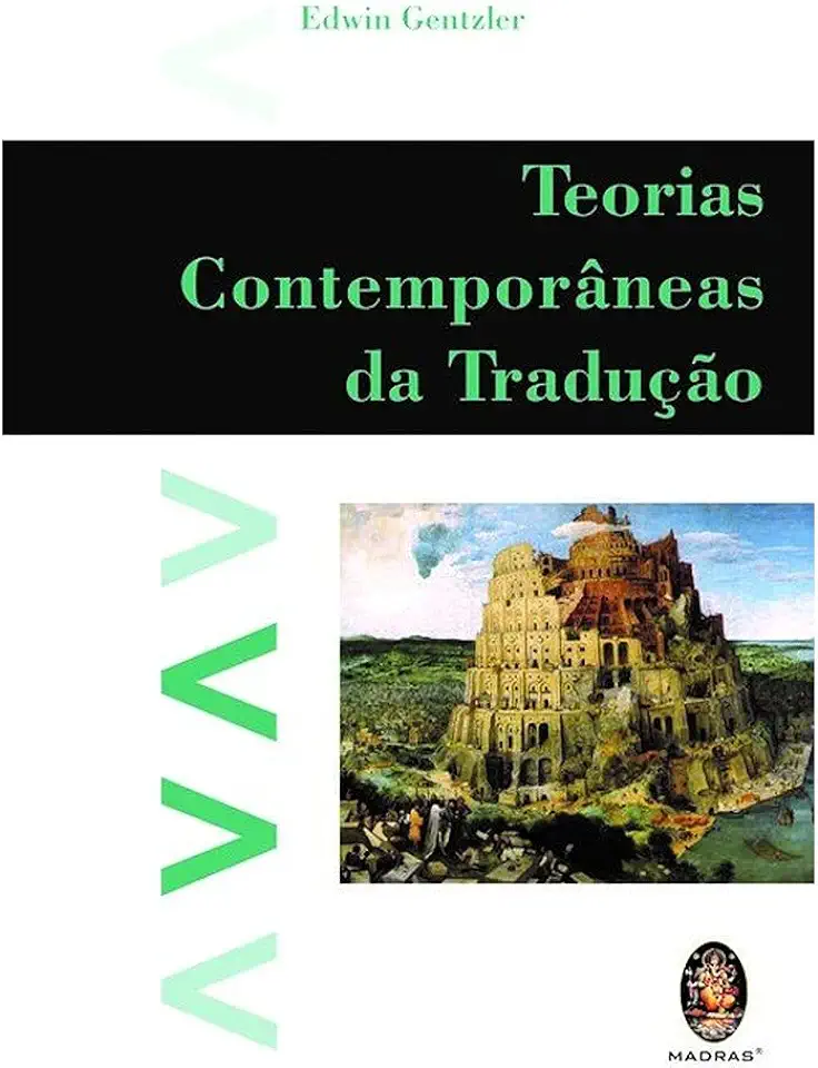 Capa do Livro Teorias Contemporâneas da Tradução - Edwin Gentzler