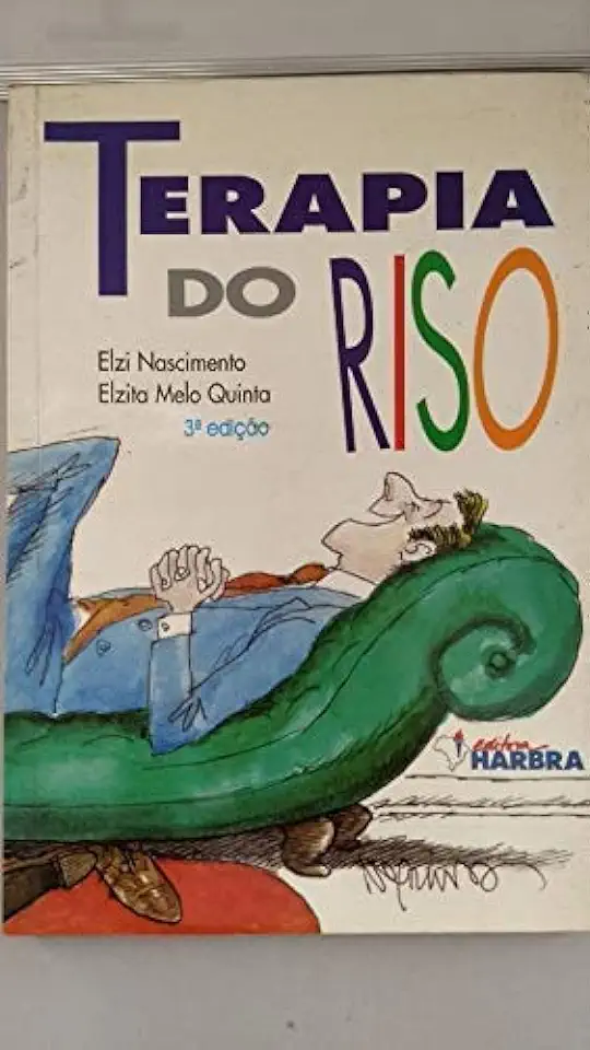 Capa do Livro Terapia do Riso - Elzi Nascimento e Elzita Melo Quinta